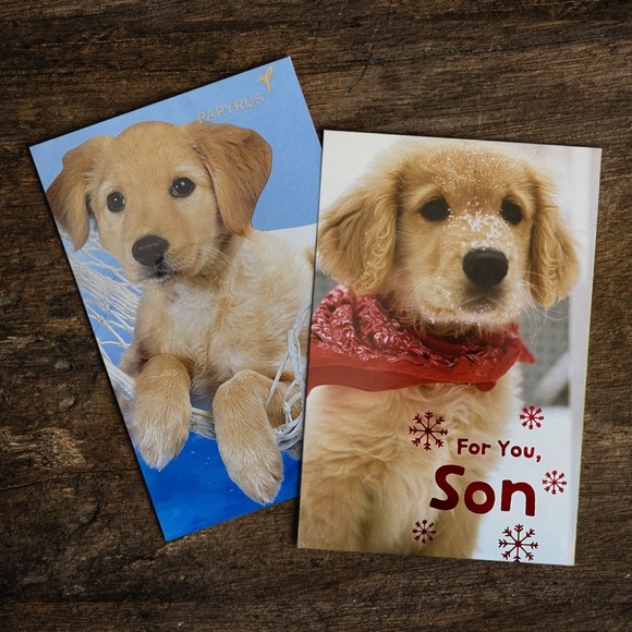 4ct Papyrus Holiday Cards - Picture 1 of 11